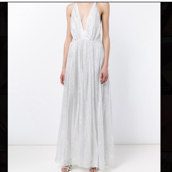 Mes Demoiselles Dresses & Skirts - Mes demoiselles Monica silver dress medium